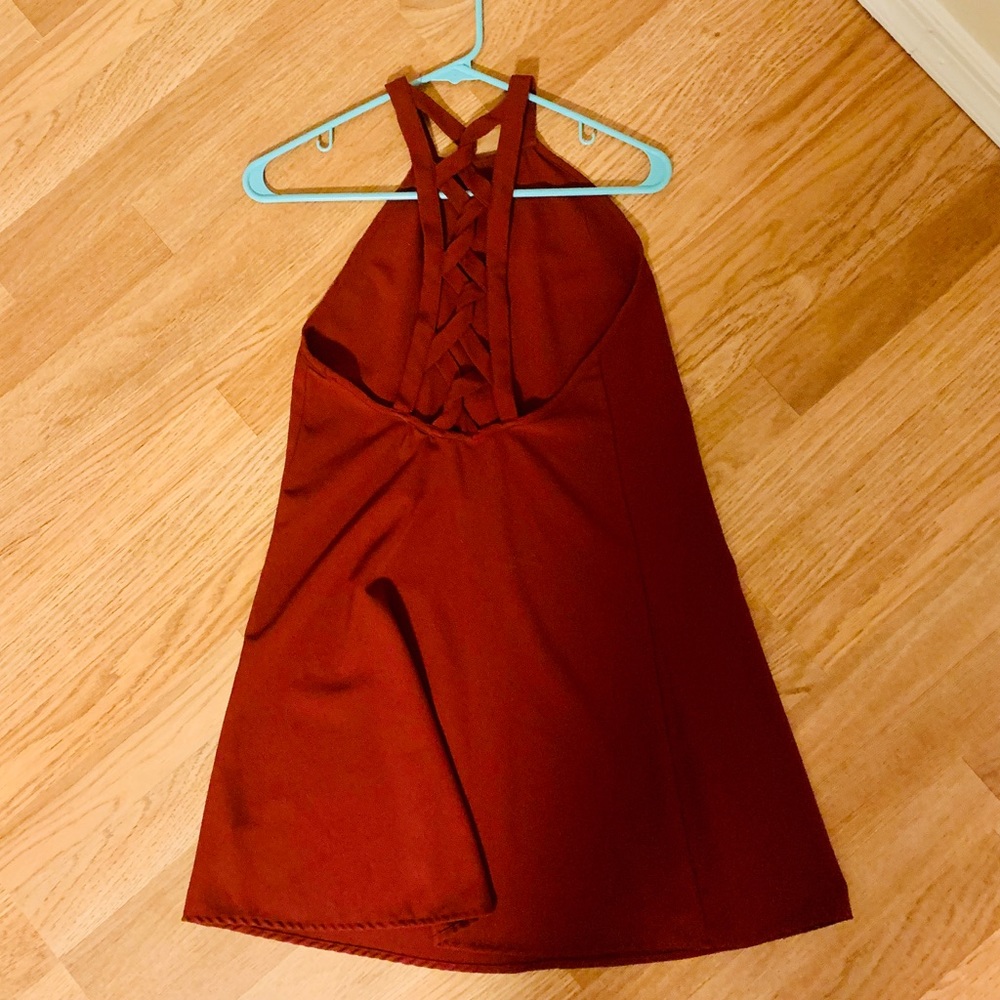 Red dress